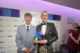 Falkirk Junior Bike Club took home the Club Sport award at the Scottish Sport Awards ceremony last week (Photo: Contributed)