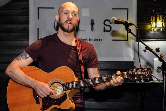 Falkirk singer-songwriter Will Treeby play on Sunday.  (pic: submitted)