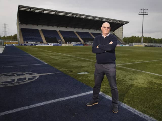 John McGlynn's message to the Bairns support is for them to have patience (Pictures by Alan Harvey / SNS Group)