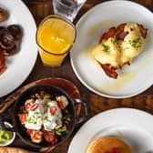 Food served at the Bridge Inn