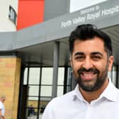 Scottish health secretary  Humza Yousaf visits Forth Valley Royal Hospital to see the brand new urology hub
