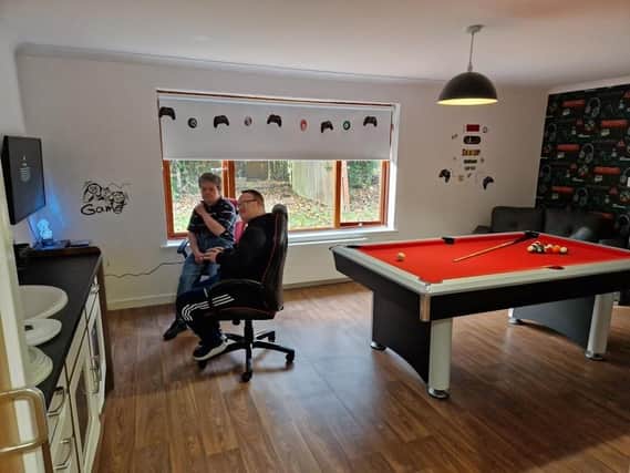 The Thornton Gardens gaming area is now ready for action thanks to a £1100 donation
(Picture: Submitted)