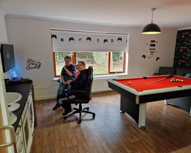The Thornton Gardens gaming area is now ready for  action thanks to a £1100 donation
(Picture: Submitted)