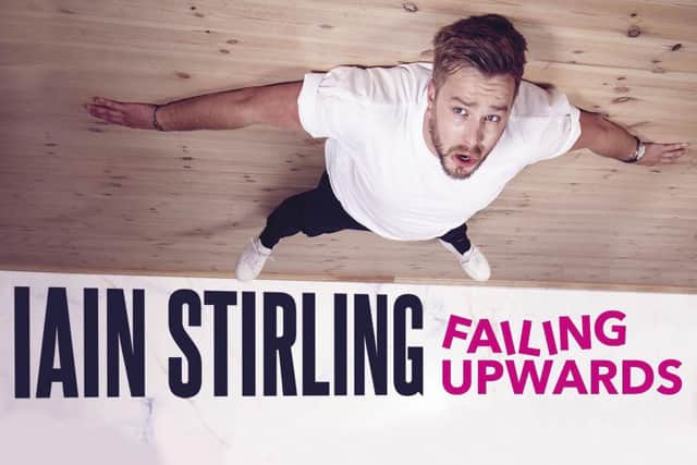 Iain Stirling will be at Falkirk Town Hall next week