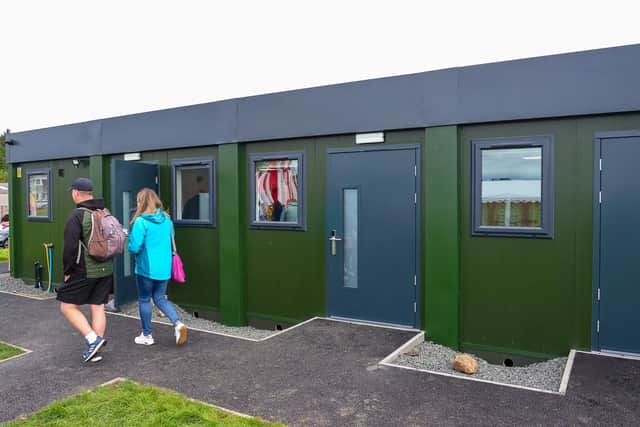 The new building at Bailliefields Community Hub. Pic: Scott Louden