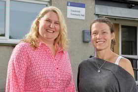 Caroline Harrower, international board certified lactation consultant (IBCLC) and Alisha Walker-Cowie, peer support, have launched the new breastfeeding and infant feeding support group in conjunction with charity Maddie's Miracle.  (pic: Michael Gillen)