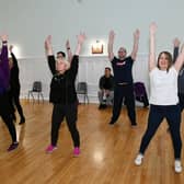 The company are excited to be getting back on stage.  Pic: Michael Gillen.