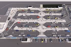 How the new look pick-up and drop-off zone will look at Edinburgh Airport