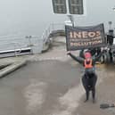 Earlier this year activists used kayaks to gain access to Ineos oil terminal in an effort to get their environmental message across
(Picture: submitted)