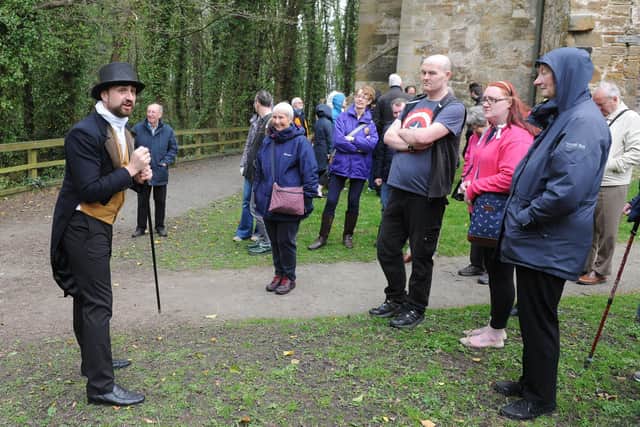 Friends of Kinneil hosting an open day in 2018 (Pic: Jamie Forbes)