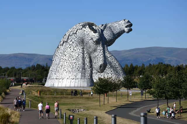The new shed could be constructed in Helix Park - home of the world famous Kelpies