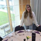 Emma Leitch picked up some tricks of the hospitality trade during her visit to Switzerland(Picture: Submitted)