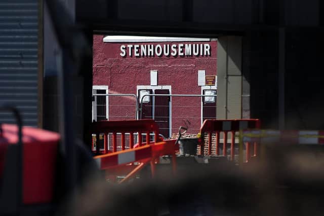 There's light at the end of the tunnel for Stenhousemuir. Picture: Michael Gillen.