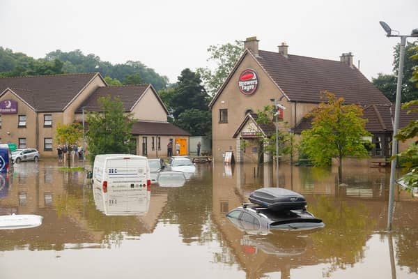 Floods hit the Cadgers Brae Brewer's Fayre back in 2020, now the restaurant might be one of the Whitbread-owned venues under threat of closure (Picture: Scott Louden, National World)