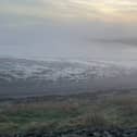 Bo'ness foreshore on a cold frosty foggy morning, taken by Dianne Johnson.