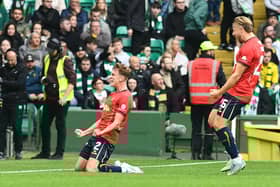 22-09-2024. Picture Michael Gillen. GLASGOW. Celtic Park. Celtic FC v Falkirk FC. Season 2024 - 2025. SPFL Premier Sport Cup. Scottish League Cup Quarter-final.
