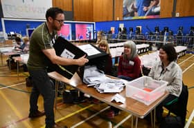 Votes will be counted and results announced at Grangemouth Sports Complex on May 8. Pic: Michael Gillen