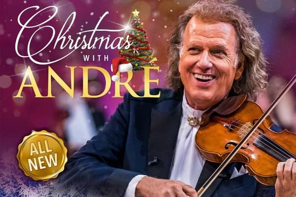 Andre Rieu and his Johann Strauss Orchestra will put on a 'live' Christmas performance in Falkirk Cineworld