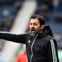 Paul Hartley pictured as Cove boss at the Falkirk Stadium during last season's campaign (Photo: Michael Gillen)