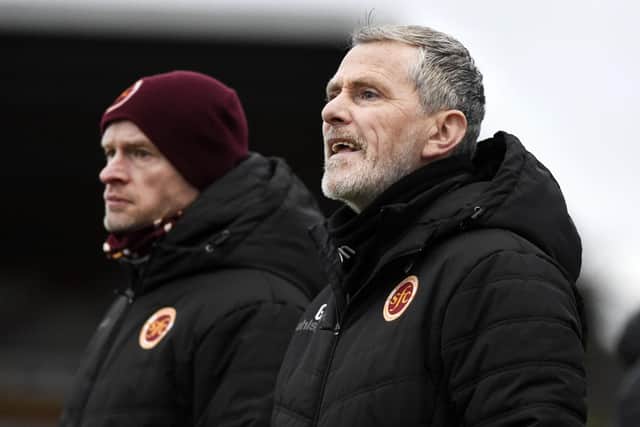 Stenhousemuir manager Gary Naysmith reckons a point wasn't a bad result up in Elgin last Saturday (Photo: Alan Murray)
