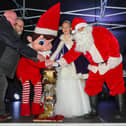 Crowds turned out last year for the town's Christmas light switch on and it's hoped they will do the same for this year's event which takes place in Bo'ness town centre on Saturday.  (Pic: Scott Louden)