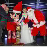 Crowds turned out last year for the town's Christmas light switch on and it's hoped they will do the same for this year's event which takes place in Bo'ness town centre on Saturday.  (Pic: Scott Louden)