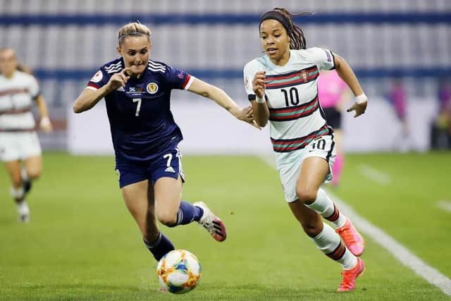 Kerr on her first Scotland start against Portugal back in 2021