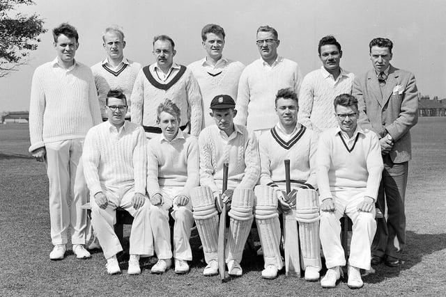 Stenhousemuir Cricket team 1963.