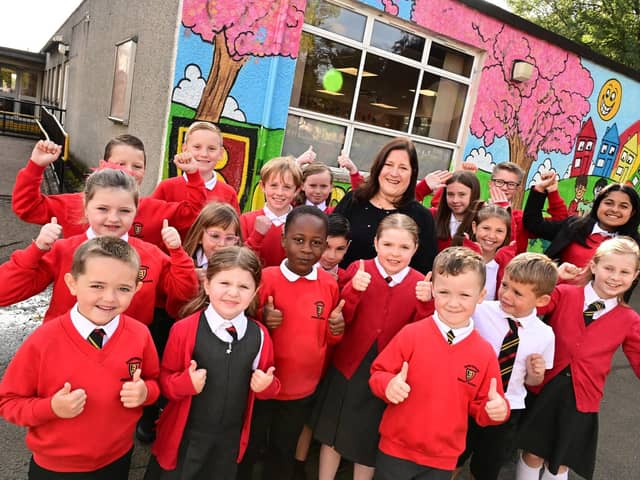 The inspectors were full of praise for pupils and staff at the school  (Picture: Submitted)