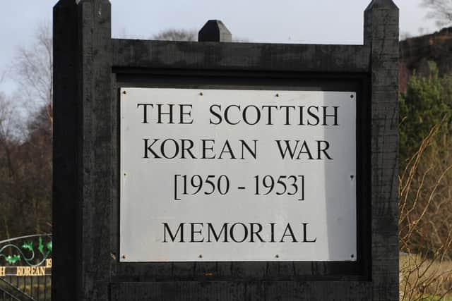 The service will take place at the Korean War Memorial in Witch Craig Wood, Torphichen, near Bathgate
(Picture: Ian Rutherford, National World)