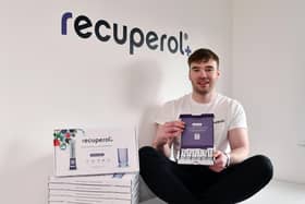 Rory Devine has launched his own business, recuperol.  Pic: Michael Gillen.