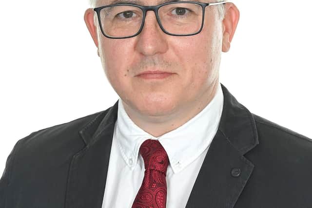 Labour candidate for Falkirk West, Paul Godzik