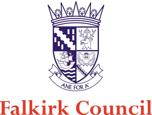 Falkirk Council logo.