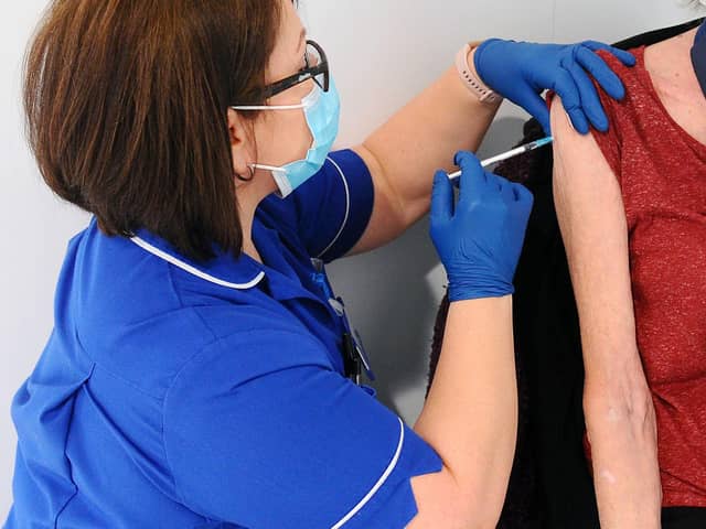 People are being urged to get vaccinated as 12 cases of the COVID-19 Omicron variant are confirmed in the Forth Valley area