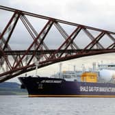 The JS Ineos Insight arrives at the Port of Grangemouth on September 28, 2016 (Picture: Michael Gillen)