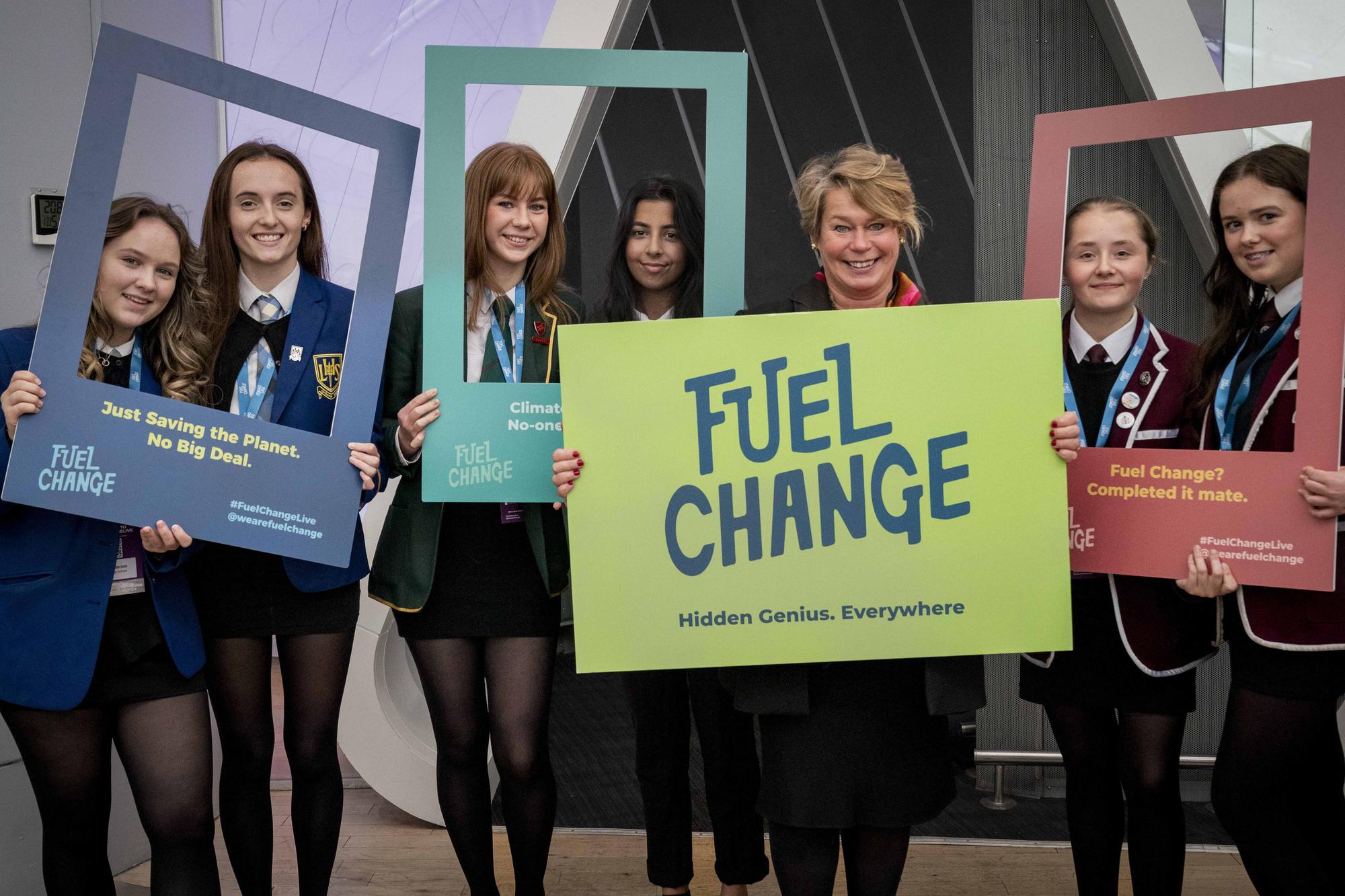 MSP impressed with Falkirk students' creative ideas to deal with 