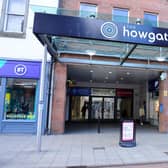 The Howgate Shopping Centre in Falkirk will stay open so the public can access essential services only during the Level 4 Covid-19 restrictions. Picture: Michael Gillen.
