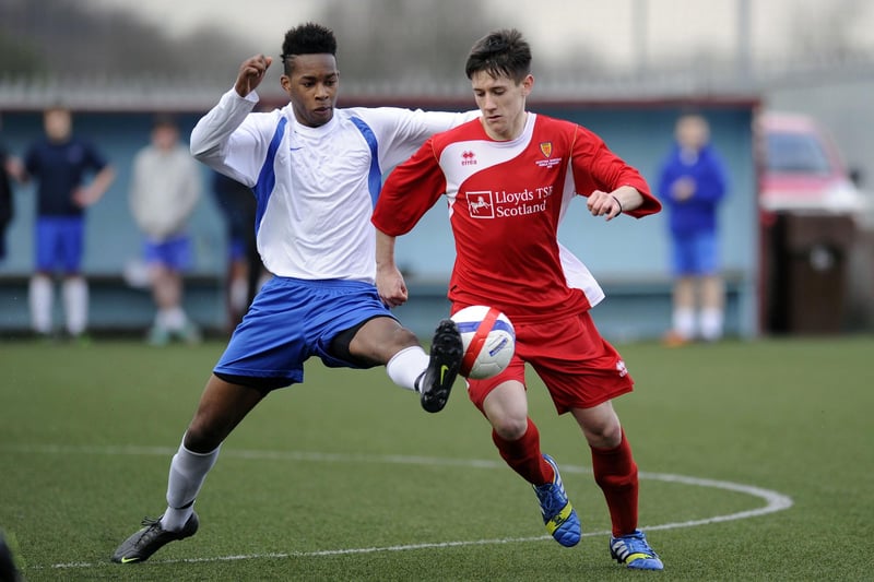 A great tackle from Graeme HS player.