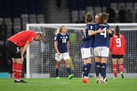 Scotland toughed it out on Thursday night to beat Austria 1-0 in the World Cup play-offs (Pics by Ian MacNicol/Getty Images & Alan Harvey/SNS Group)