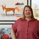 Jill Calder is an award winning illustrator and calligrapher, based in Upper Largo in Fife. Picture: Michael Gillen
