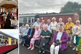 The trip was a surprise for members who very much enjoyed their day out on the railway, celebrating the club's 50th anniversary year.