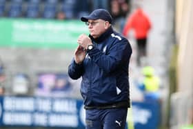 Falkirk boss John McGlynn hailed his side's 'toughness' against Montrose (Pics by Michael Gillen)