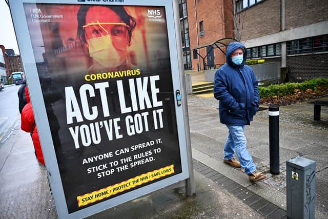 Latest coronavirus figures in Scotland (Photo by Jeff J Mitchell/Getty Images).
