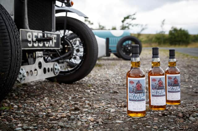 Sponsorship of the hillclimb festival sees Cask 88 releasing a limited edition whisky to commemorate the 14th Revival. Photo: David Baxter.