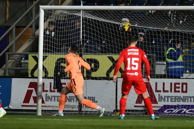 Ruari Paton's free kick got Queens back into the game