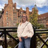 Dawn Whicker, pictured, is abseiling off the Forth Bridge to raise money for Chest Heart & Stroke Scotland in memory of her mum. (Contributed).