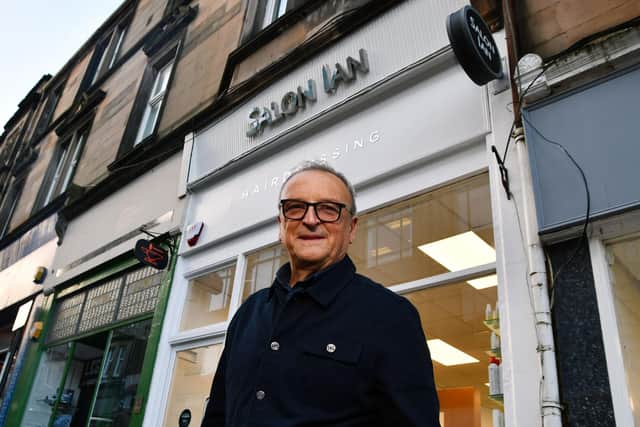 Ian Wallace is  set to retire from his business Salon Ian Hairdressing after nearly 37 years.  Picture: Michael Gillen.