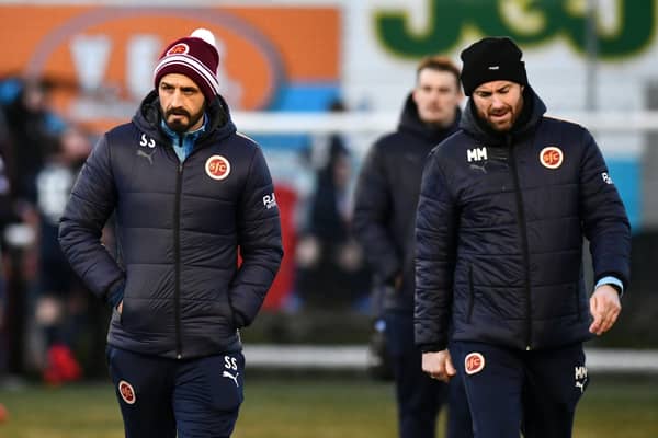Stenhousemuir manager Stephen Swift (Photo: Michael Gillen)