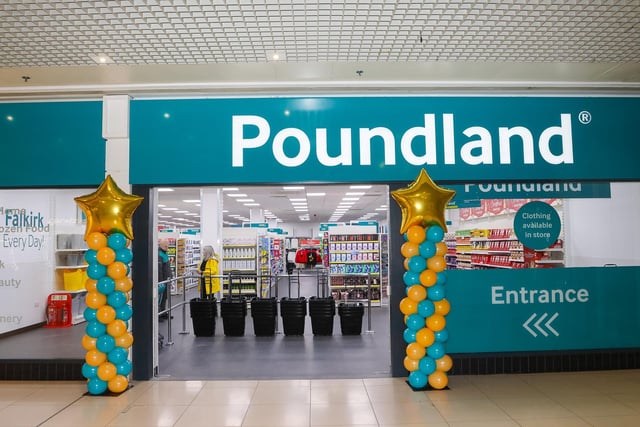 The new unit is much bigger than the previous Poundland store.