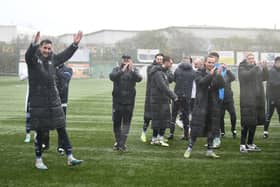 13-04-2024. Picture Michael Gillen. HAMILTON. New Douglas Park. Hamilton Academical FC v Falkirk FC. Season 2023 - 2024. Matchday 33. SPFL cinch League One.